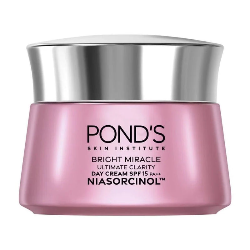 Pond's Bright Miracle Day Cream side label view