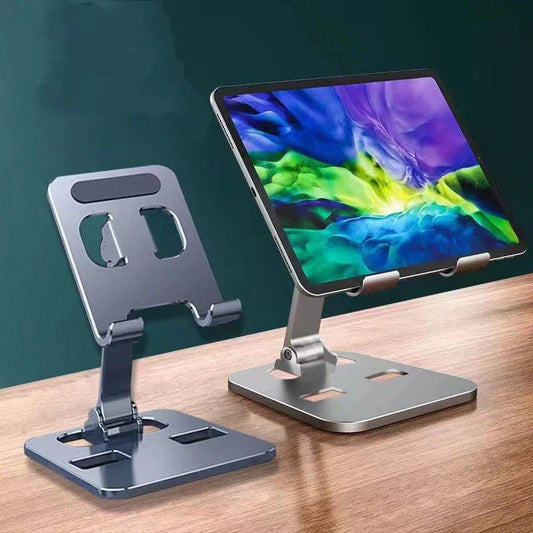 Portable aluminium alloy adjustable stand phone tablet holder