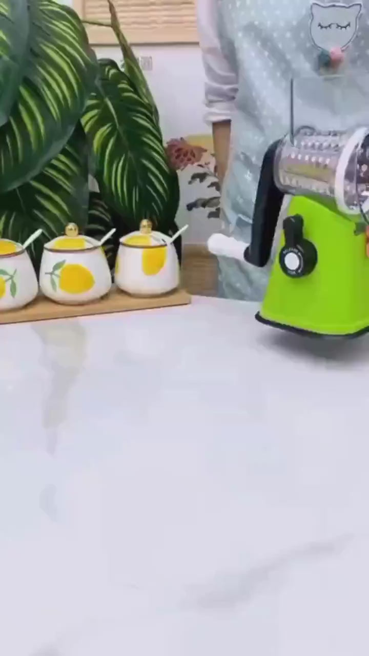 Multi-Function Vegetable Cutter – ABS Plastic Slicer & Chopper