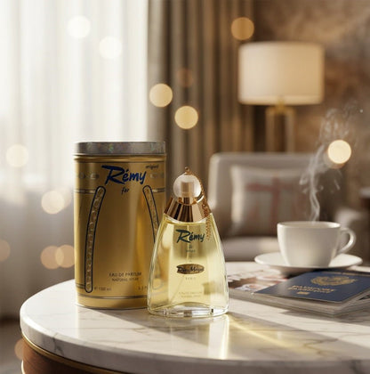 Remy for Woman Eau De Parfum outer tin box packaging