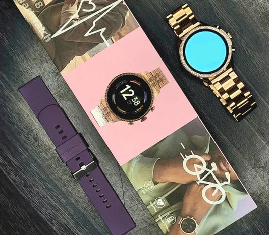 Round smart watch large display 1+1 bundle offer