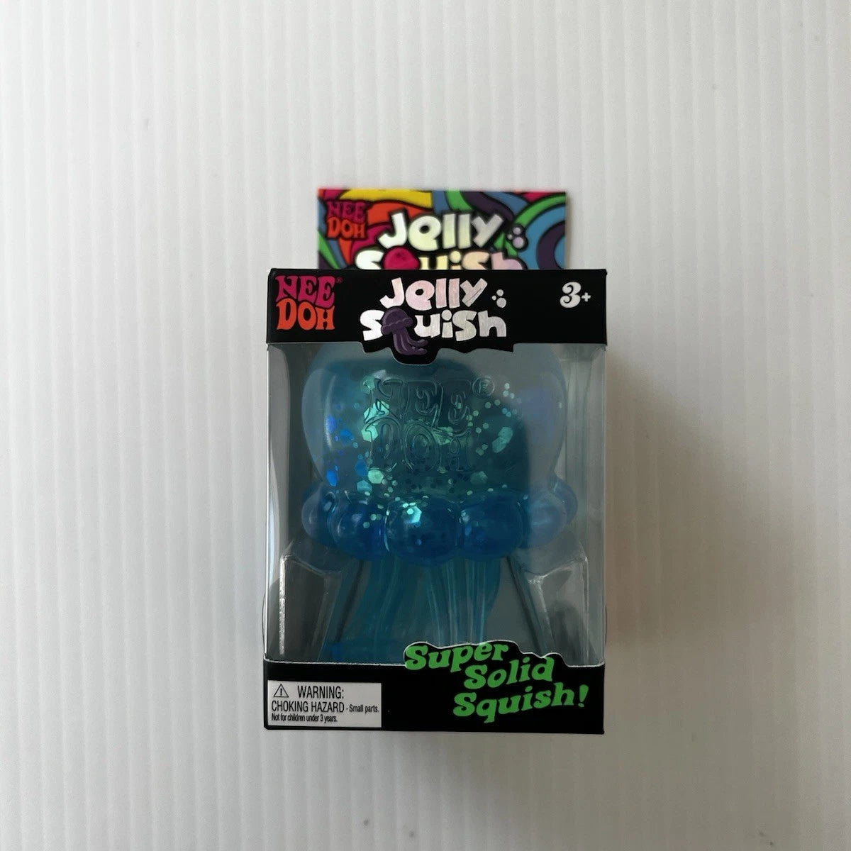 NeeDoh BLUE Jelly Squish Jellyfish Fidget Toy Sensory Stress Relief Squishy NEW