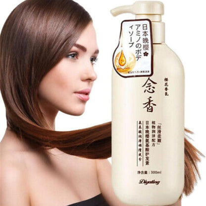 Sakura shampoo for silky smooth shiny hair