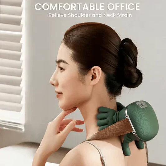 Shoulder and neck massager electric tension relief