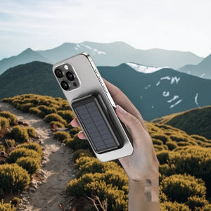 Solar power bank for camping and travel