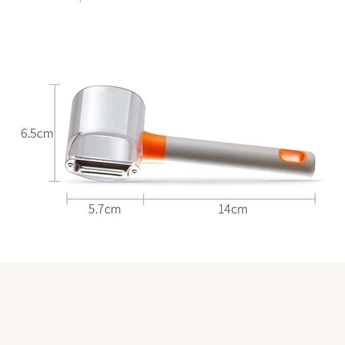 Stainless steel peeler peeling fruits and vegetables