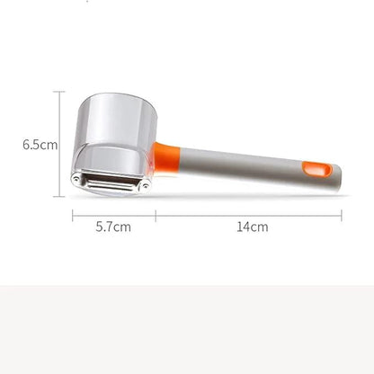Stainless steel peeler peeling fruits and vegetables