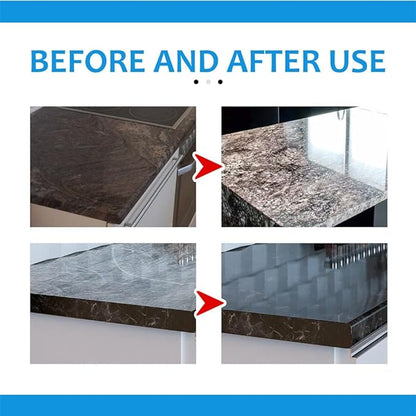 Stone cleaning gel for removing yellowing and blackening